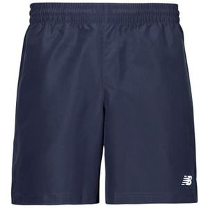 New Balance  NB WOVEN SHORT  Broeken  heren Blauw