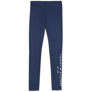 Leggings - Jersey - Slimfit - Gevoerde Zoom/Rand - Logoprint - Lang/Maxi