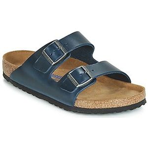 BIRKENSTOCK  Arizona Soft Footbed  slippers  dames Blauw
