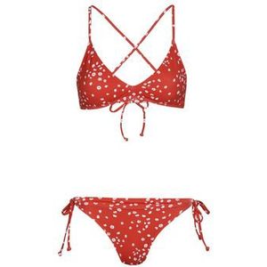 ROXY - Bikini Beach Classics - Triangel - Rood - 2-delig - Gerecycled Polyester