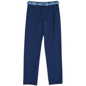 Polo Ralph Lauren - Bedford - Broek - Donkerblauw - Katoen, Ritssluiting, Regular Pasvorm