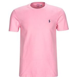 Shirt - Effen - Jersey - Ronde Hals - Kwartmouw - Normale Pasvorm