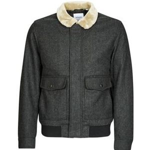 Jack &amp; Jones  JJTOM WOOL BOMBER  Jassen  heren Grijs