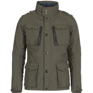 SCHOTT - FIELD - Halflange Jas - Kaki - Tussenseizoen