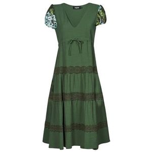 Desigual - VEST_GINGY - Lange Jurk - Groen