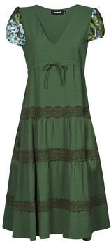 Desigual - VEST_GINGY - Lange Jurk - Groen