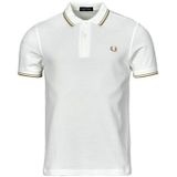Fred Perry  TWIN TIPPED FRED PERRY SHIRT  Shirts  heren Wit