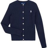 Gebreid Vest - Effen - Lange Mouw - Normale Pasvorm - Ronde Hals