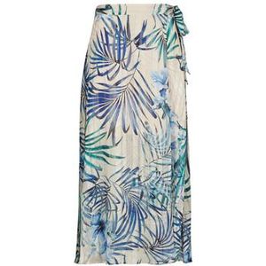 Guess - Bloemen Midi Rok - Veelkleurig - Dames