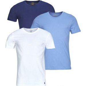 POLO RALPH LAUREN - Set van 3 Getailleerde Shirts - Wit - Katoen