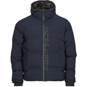 Jack & Jones - JJKAITO Puffer Jacket - Winterjas - Donkerblauw