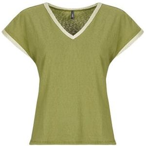 Only  ONLPEGGY  Shirts  dames Kaki
