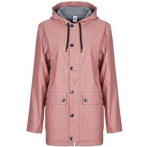 PETIT BATEAU - Halflange Regenjas - Roze - Polyester