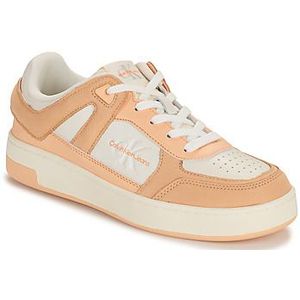 Calvin Klein Jeans  BASKET CUPSOLE LOW MIX  Sneakers  dames Wit