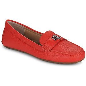 Lauren Ralph Lauren  BARNSBURY  Mocassins  dames Rood