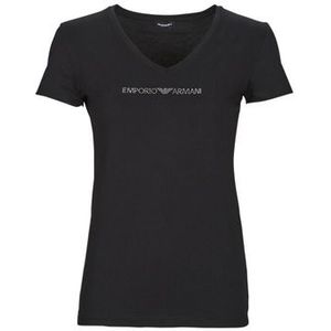 Emporio Armani  T-SHIRT V NECK  Shirts  dames Zwart