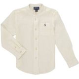 Polo Ralph Lauren - POSTBOY BAND-SHIRTS-SPORT SHIRT - Overhemd - Wit - Lange Mouw