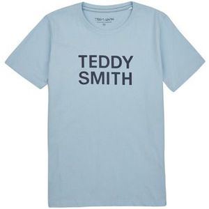 Teddy Smith  TICLASS 3 MC JR  Shirts  kind Blauw