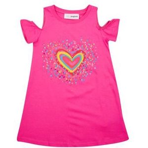 Desigual  VEST_BLOOM  Jurken kind Roze