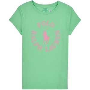 Polo Ralph Lauren  SS GRAPHIC T-KNIT SHIRTS-T-SHIRT  Shirts  kind Groen