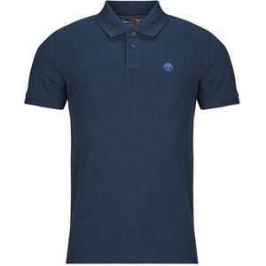 Timberland - Short Sleeve Polo - Blauw - Heren - 100% Katoen