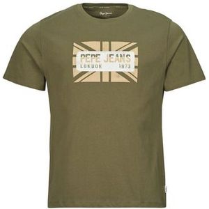 Pepe jeans  CREDICK  Shirts  heren Kaki