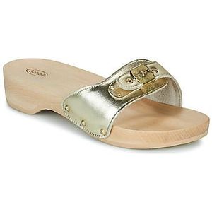 Scholl  PESCURA HEEL  slippers  dames Goud