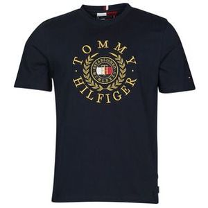 Tommy Hilfiger  ICON ROUNDLE GRAPHIC TEE  Shirts  heren Marine