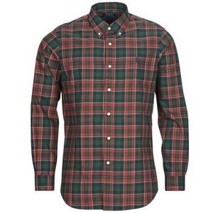 Polo Ralph Lauren - Custom Fit Twill Overhemd - Rood - Lange Mouwen