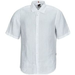 BOSS  Rash_2  overhemden  heren Wit