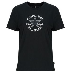 Converse  CHUCK PATCH TEE  Shirts  dames Zwart