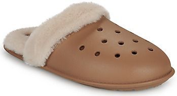 Crocs - Classic Fuzz Scuff - Pantoffels - Sepia - Unisex
