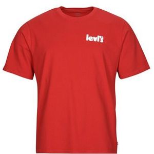 Levis  SS RELAXED FIT TEE  Shirts  heren Rood