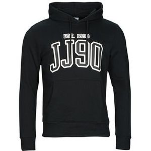 Jack &amp; Jones  JJCEMB SWEAT HOOD  Truien  heren Zwart