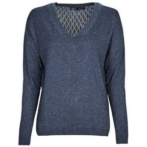 Only  ONLABELLA L/S GLITTER V-NECK CS KNT  Truien  dames Marine