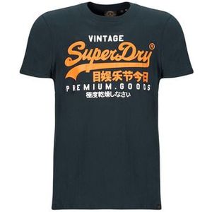 Superdry  VL DUO TEE  Shirts  heren Marine