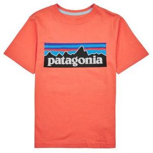 Patagonia  BOYS LOGO T-SHIRT  Shirts  kind Oranje