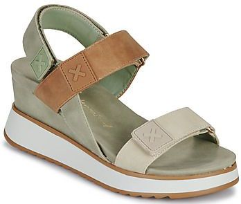 Xtivoor vrouwen. 14384805-GRIS Sandalen 143848 grijs (37), 5 tot 8 cm, Klittenband, Casual