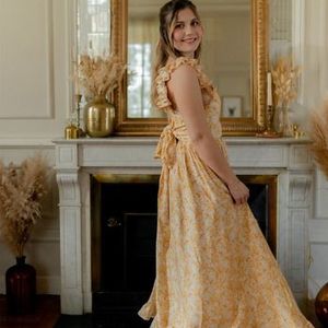 Céleste  AURORE  jurken  dames Geel