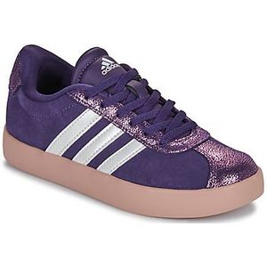 adidas Uniseks-Kind VL COURT 3.0 SHOES KIDS, Aurora Plum/Zero Metalic/Pink Gum, 40 EU