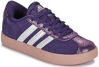 adidas Uniseks-Kind VL COURT 3.0 SHOES KIDS, Aurora Plum/Zero Metalic/Pink Gum, 40 EU