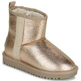 Pepe Jeans - PGS500004 - Enkellaarsjes - Brons - Plat - Veters - Casual