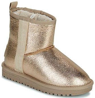 Pepe Jeans - PGS500004 - Enkellaarsjes - Brons - Plat - Veters - Casual