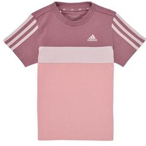 adidas  Tiberio 3-Stripes Colorblock Cotton T-Shirt  Shirts  kind Roze