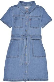 Levis  ORGANIC UTILITY DRESS  jumpsuits  kind Blauw