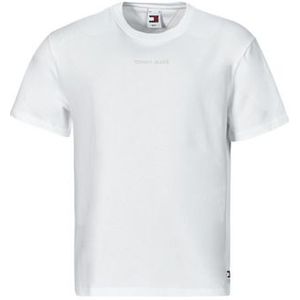 Tommy Jeans  TJM REG S NEW CLASSICS TEE EXT  Shirts  heren Wit