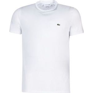 Lacoste  TH6709  Shirts  heren Wit