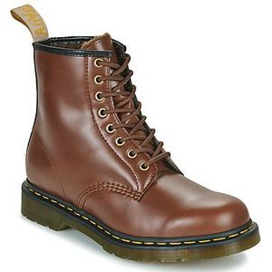 Dr. Martens - VEGAN 1460 BROWN NORFOLK - Laarzen - Bruin