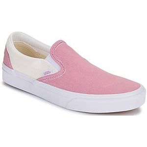 Vans  Classic Slip-On JOYFUL DENIM LIGHT PINK  instappers  dames Roze