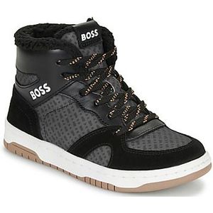 BOSS - Kindersneakers - Gevoerd met Imitatieshearling - Verschillende Materialen